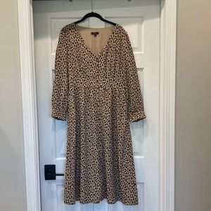 J. Crew Leopard print dress - 10